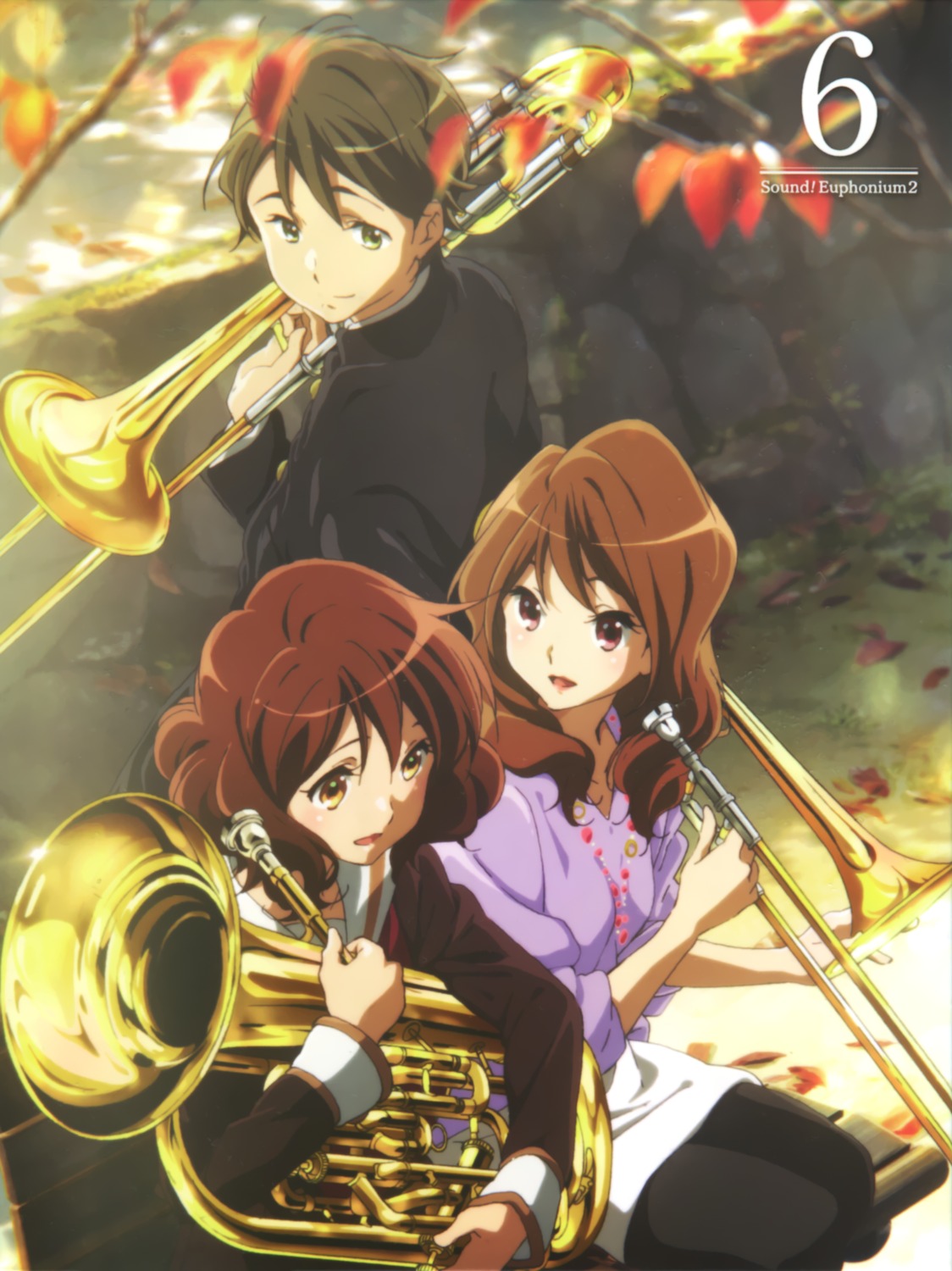 disc_cover hibike!_euphonium ikeda_shouko oumae_kumiko oumae_mamiko pantyhose seifuku tsukamoto_shuuichi