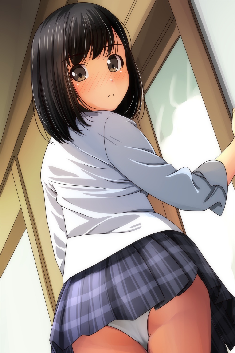 ass loli matsunaga_kouyou pantsu seifuku