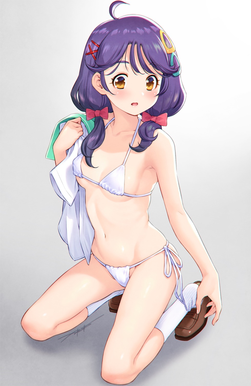 bikini kazuma_muramasa pretty_cure suzumura_sango swimsuits tropical-rouge!_precure