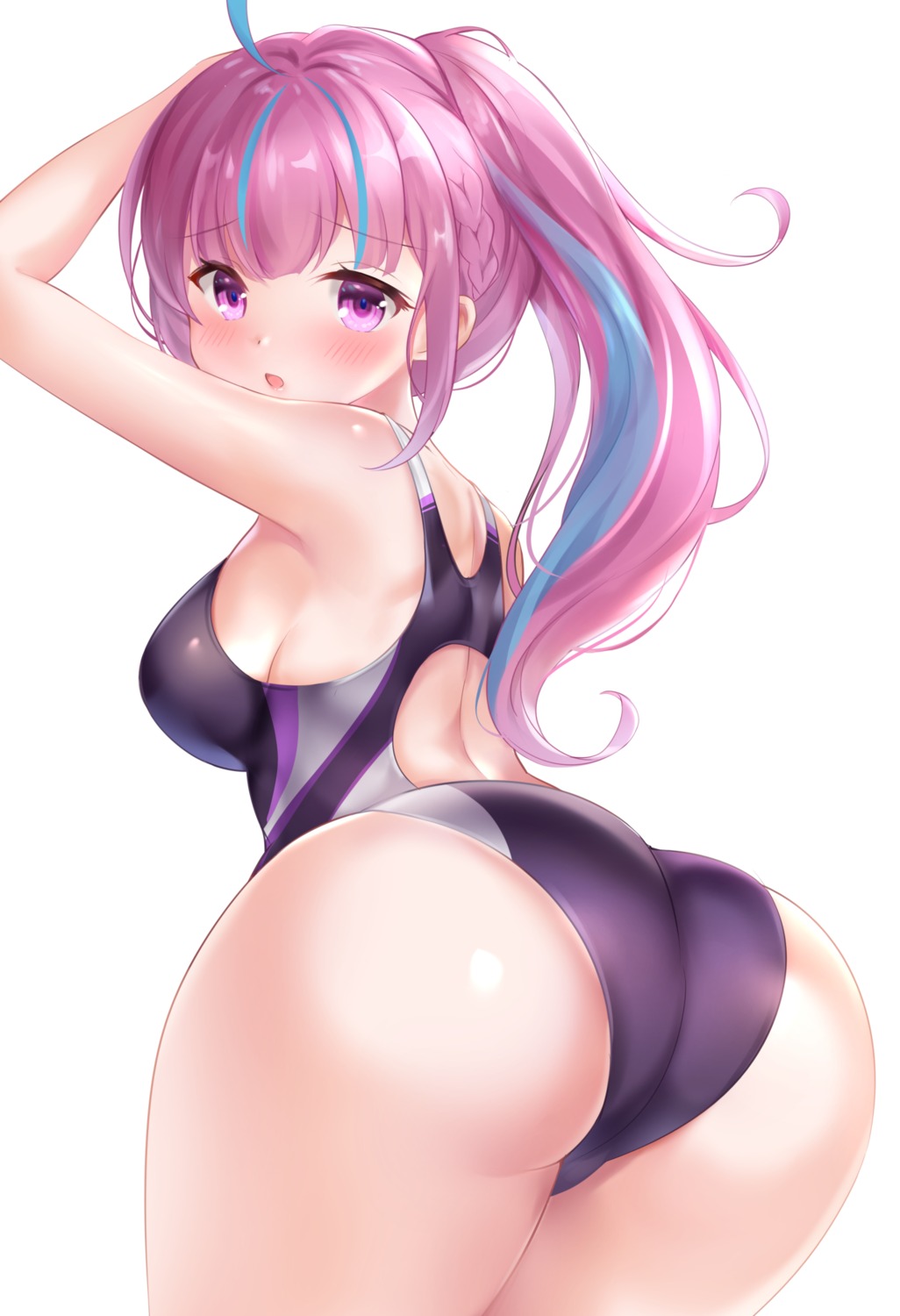 ass hololive minato_aqua nikoo swimsuits