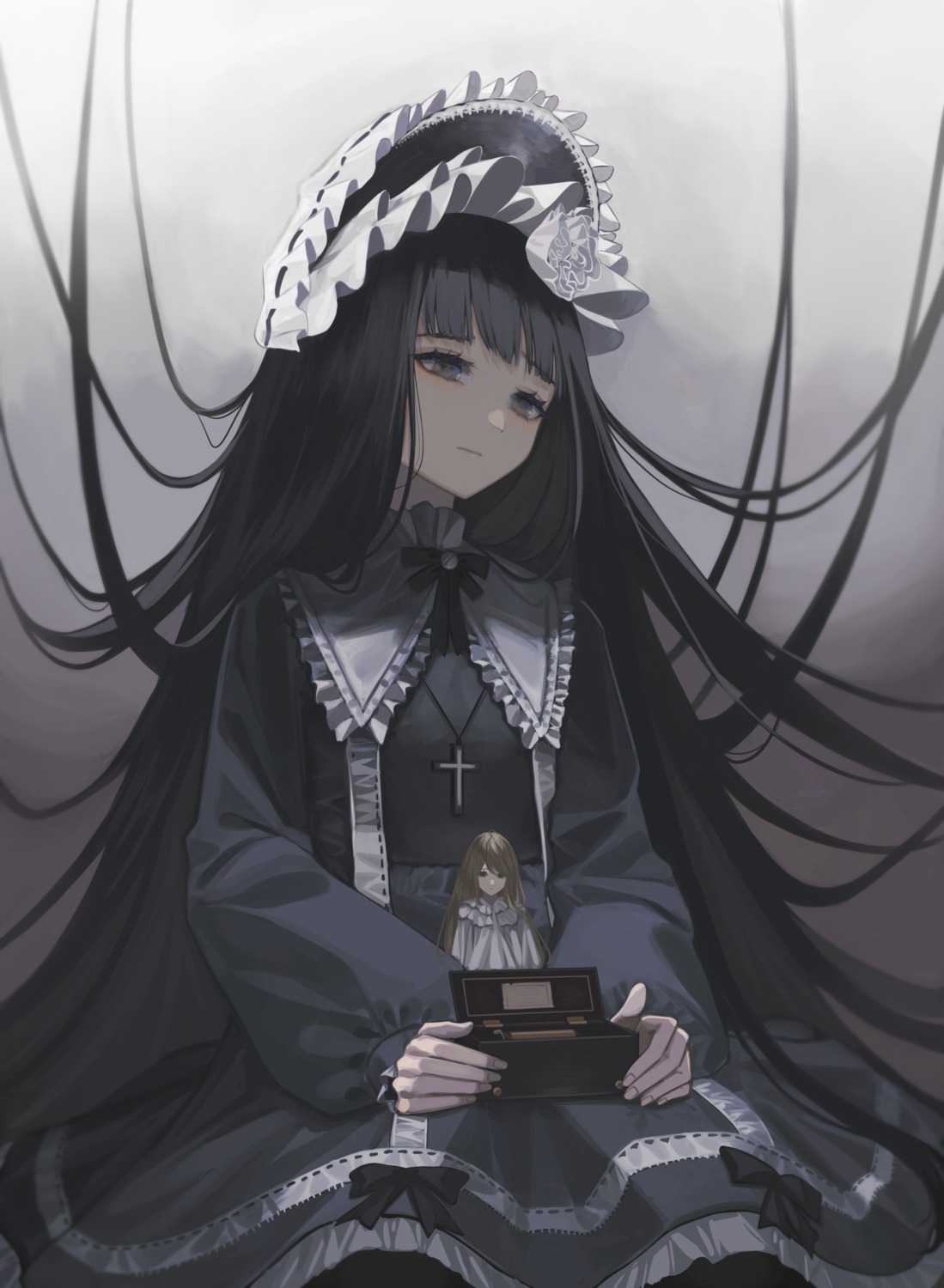gothic victorian anime girl