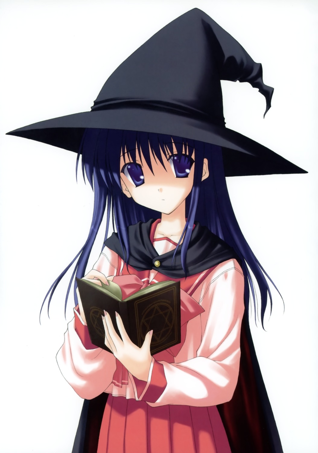 kurusugawa_serika nanao_naru seifuku to_heart to_heart_(series) witch
