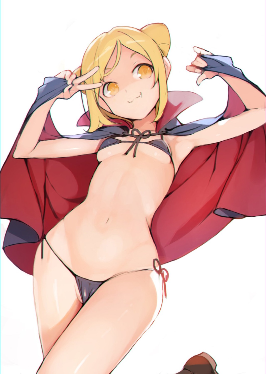 ataruman bikini cameltoe demi-chan_wa_kataritai swimsuits takanashi_hikari