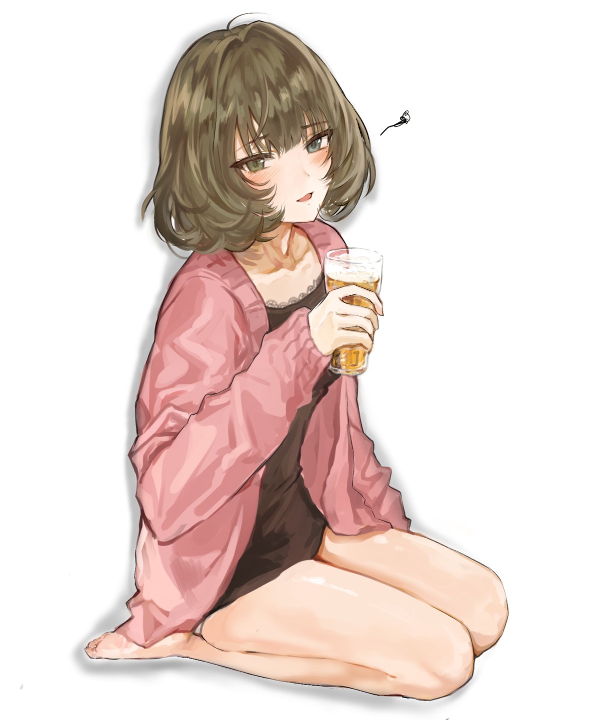 heterochromia sera_nin sweater takagaki_kaede the_idolm@ster the_idolm@ster_cinderella_girls