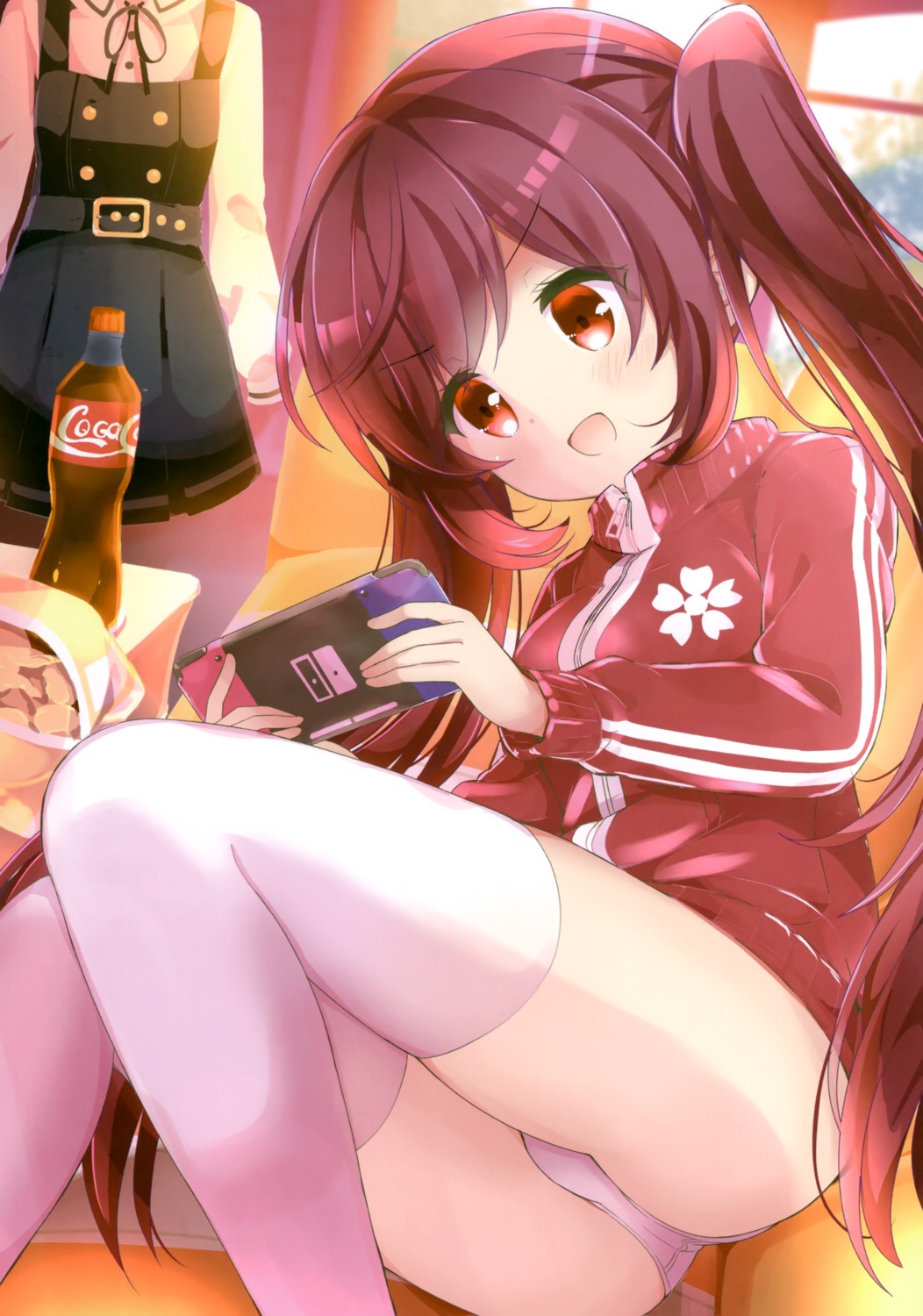 gym_uniform pantsu tagme thighhighs