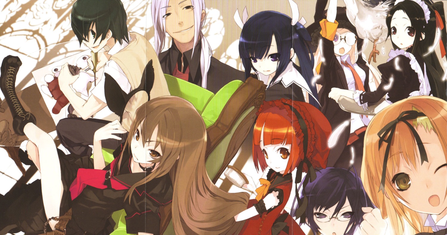 akai_ringo fixme kiriki_alice kiriki_liszt majolica_le_fay morino_ryoushi ookami-san ookami_ryouko ryuuguu_otohime tsurugaya_otsuu unaji urashima_tarou