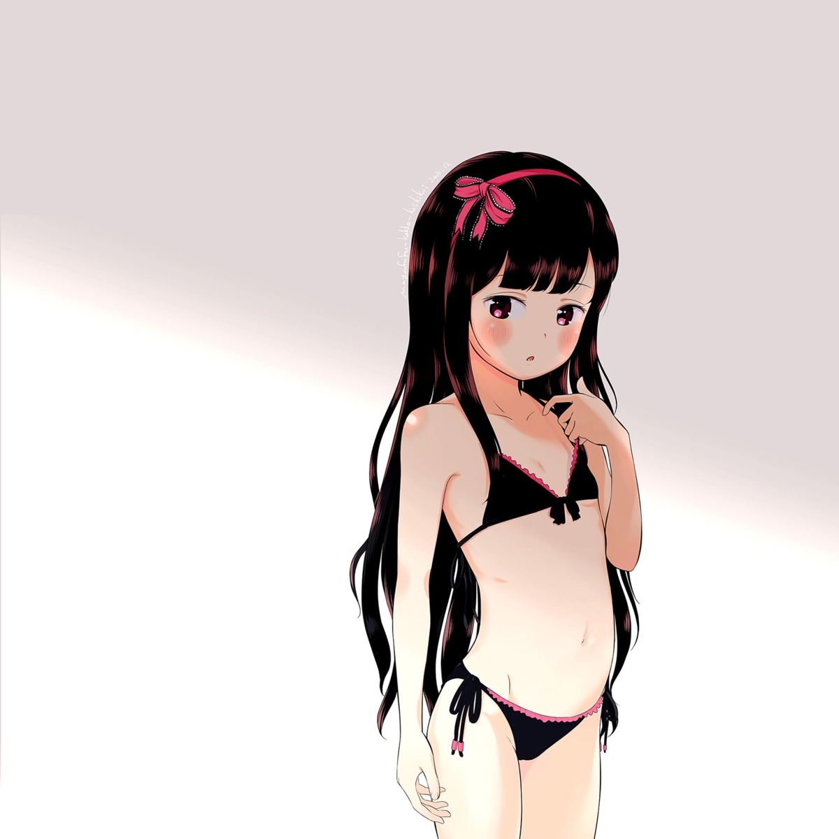 bikini loli mayafufu swimsuits undressing