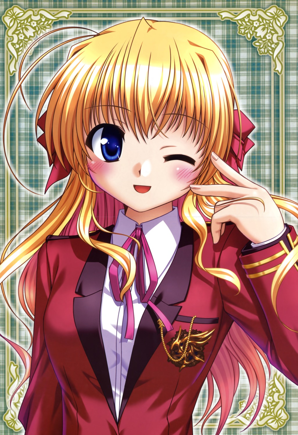 bekkankou fortune_arterial seifuku sendou_erika