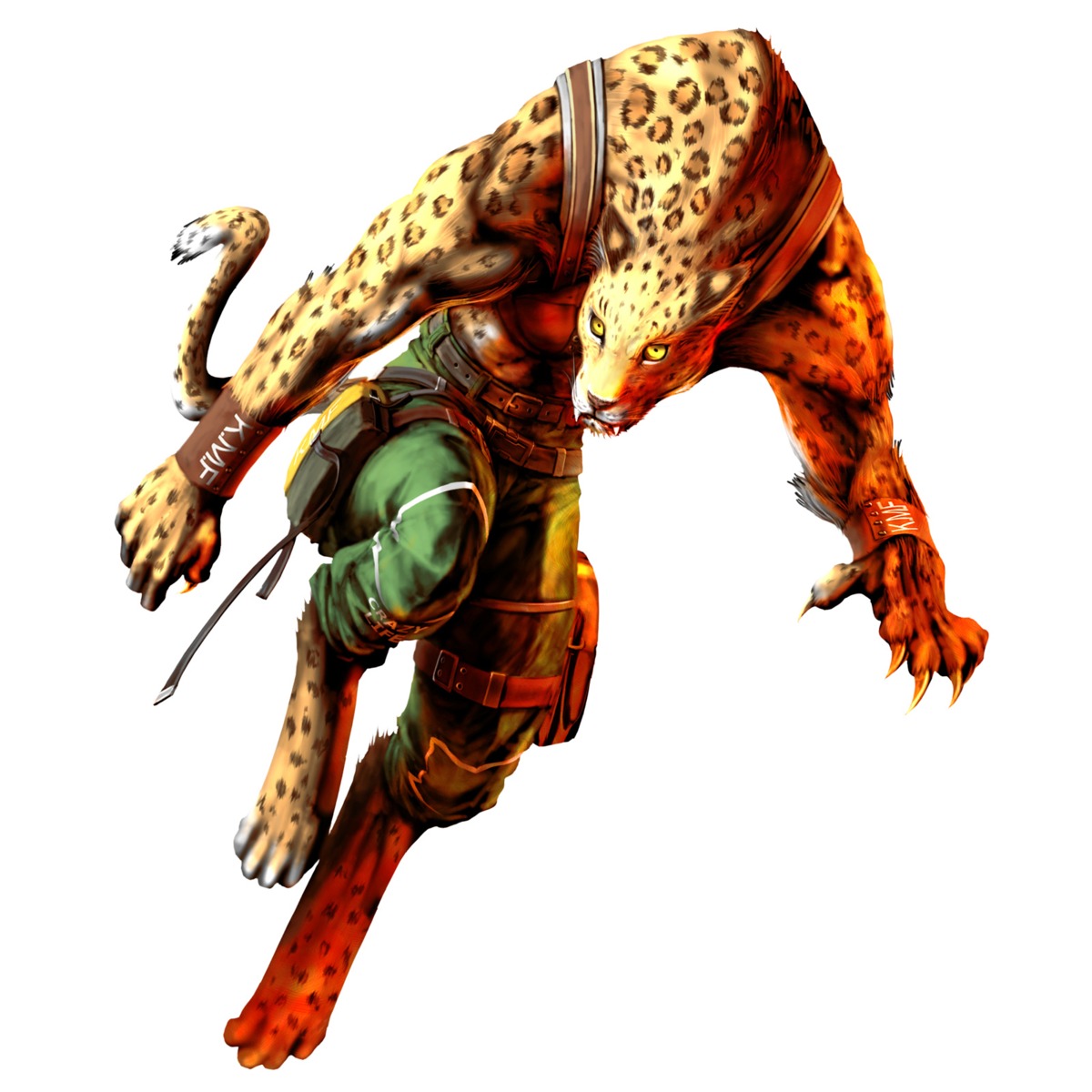 bloody_roar monster shina_the_leopard