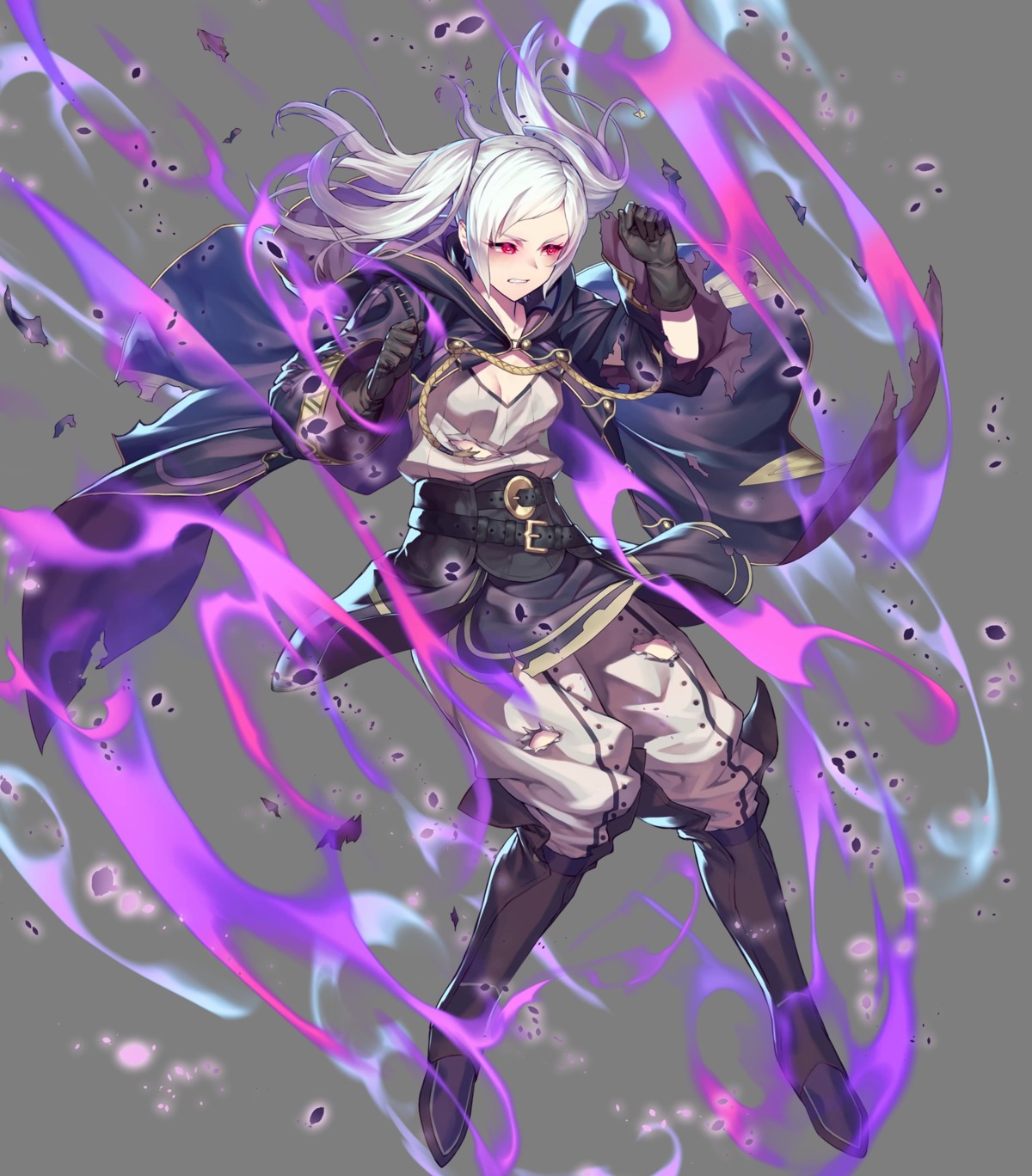 chyko7080 cleavage daraen female_my_unit_(fire_emblem:_kakusei) fire_emblem fire_emblem_heroes fire_emblem_kakusei torn_clothes transparent_png