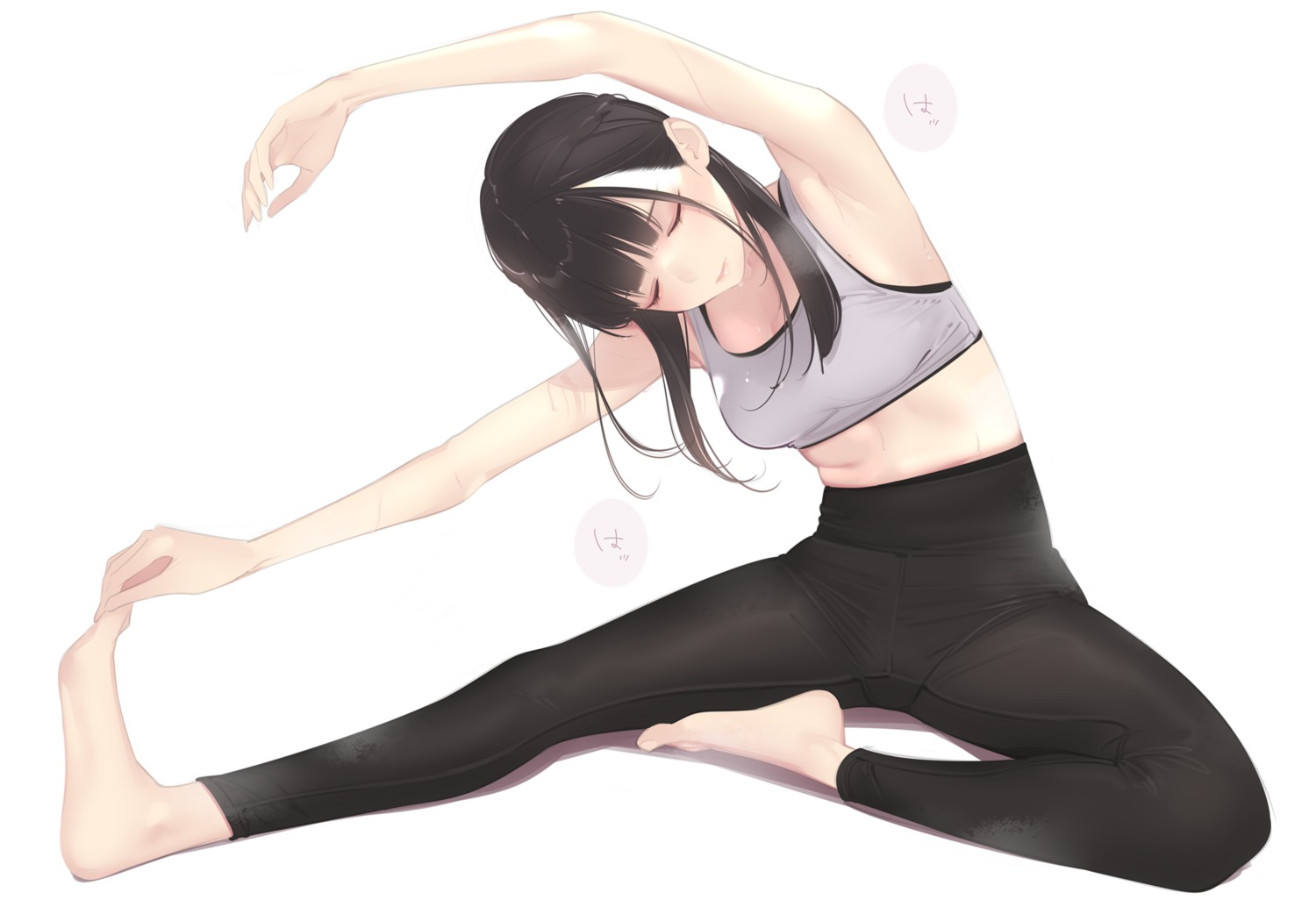 ama_mitsuki feet gym_uniform