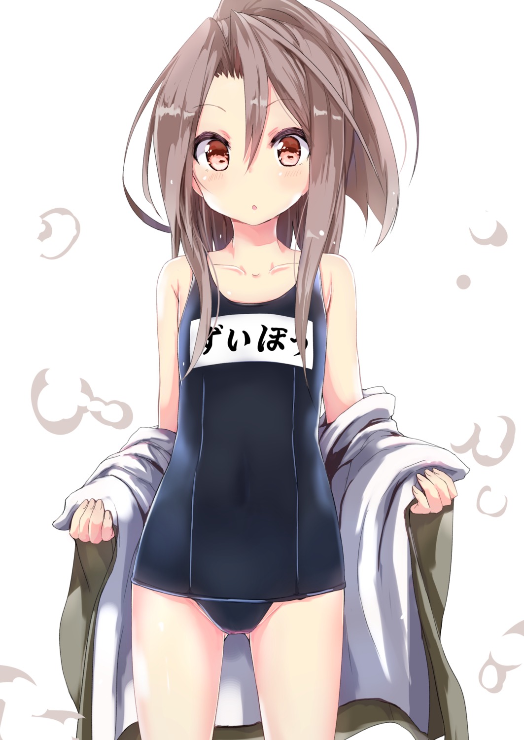 amano_(els573) kantai_collection school_swimsuit swimsuits zuihou_(kancolle)