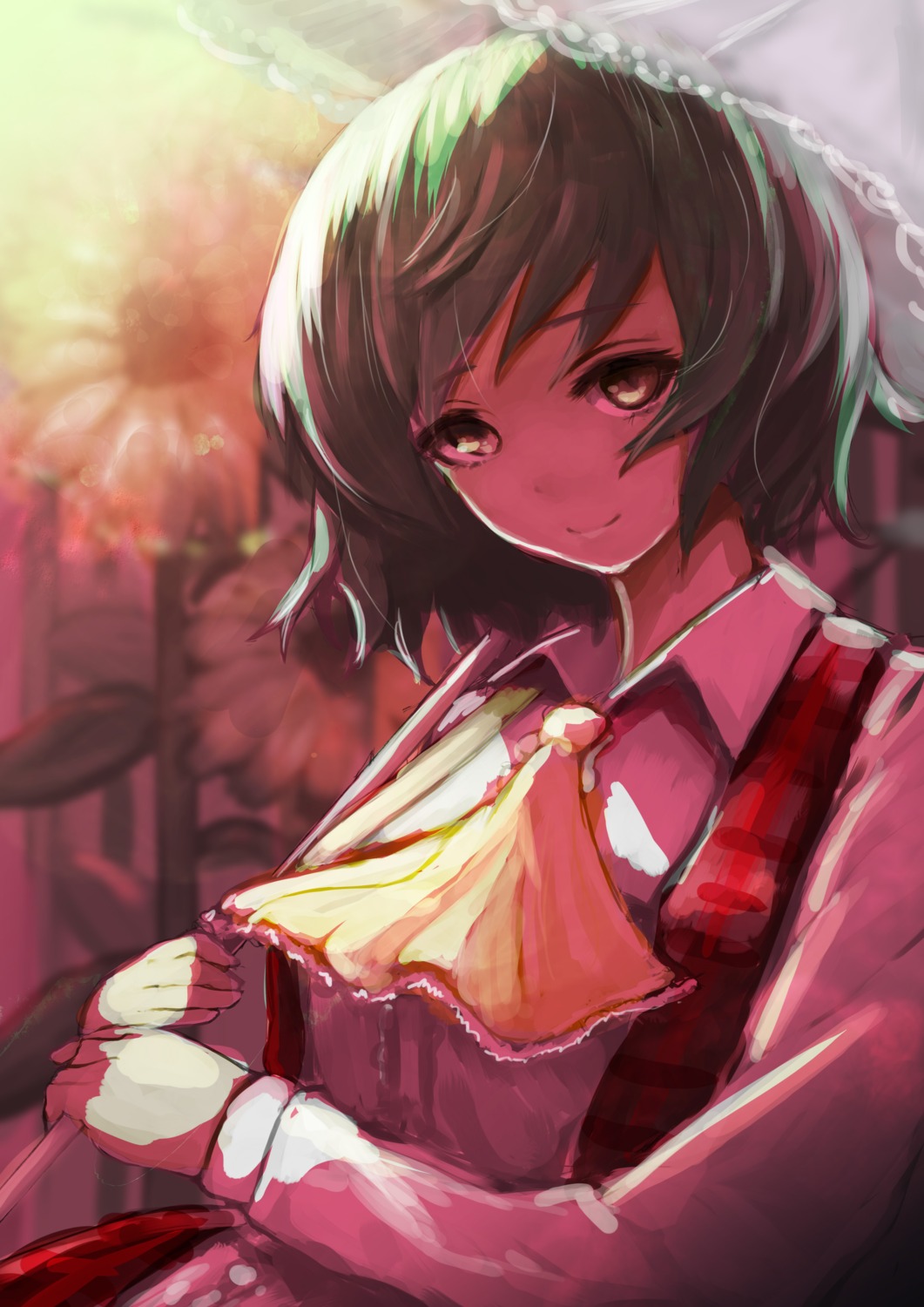 kazami_yuuka touhou umbrella watchi