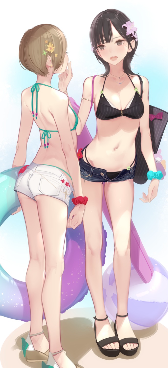 ama_mitsuki ass bikini swimsuits yuri