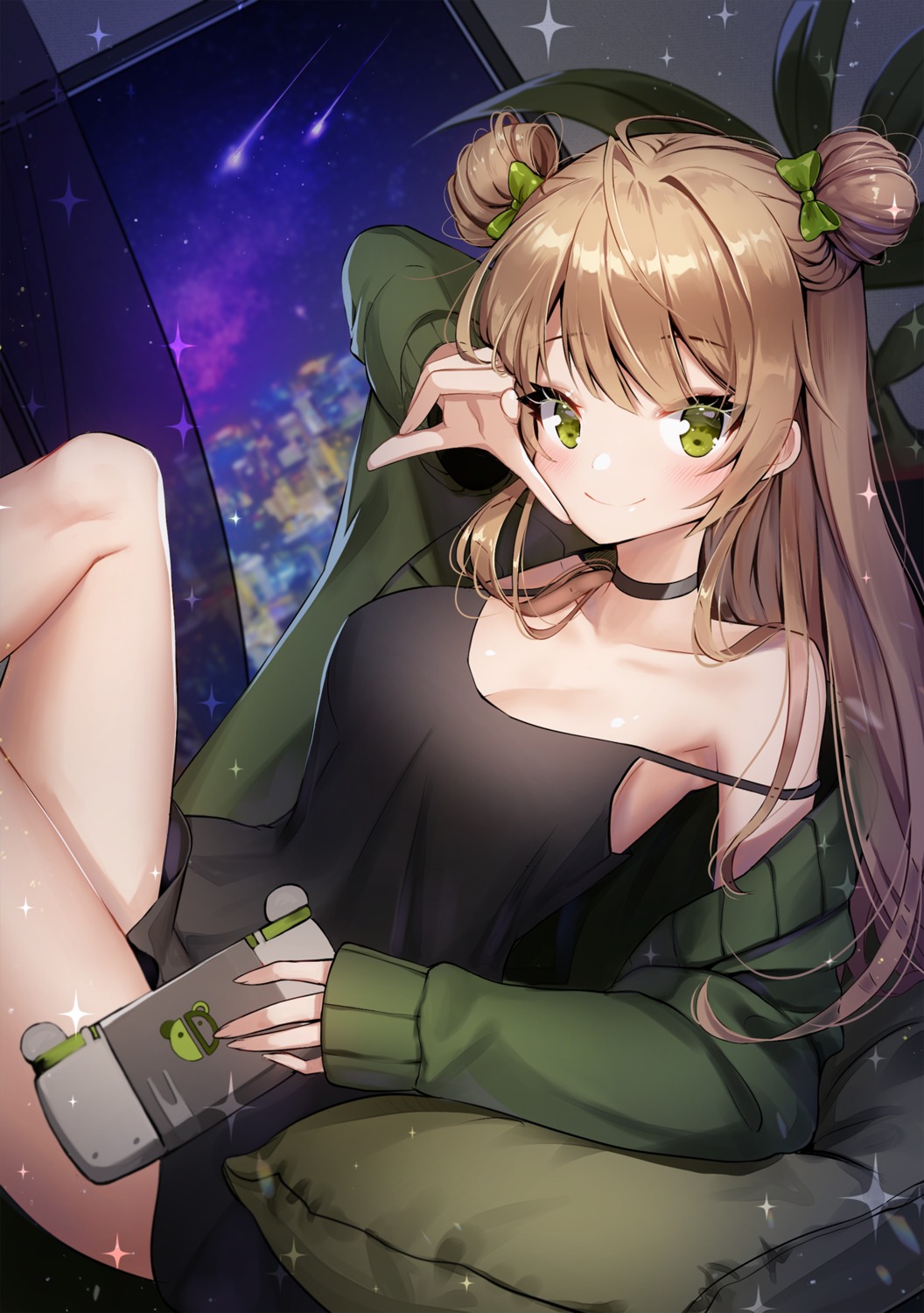 ankkoyom cleavage dress girls_frontline no_bra rfb_(girls_frontline)