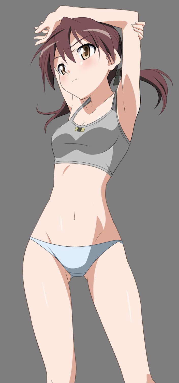 gertrud_barkhorn pantsu strike_witches transparent_png vector_trace