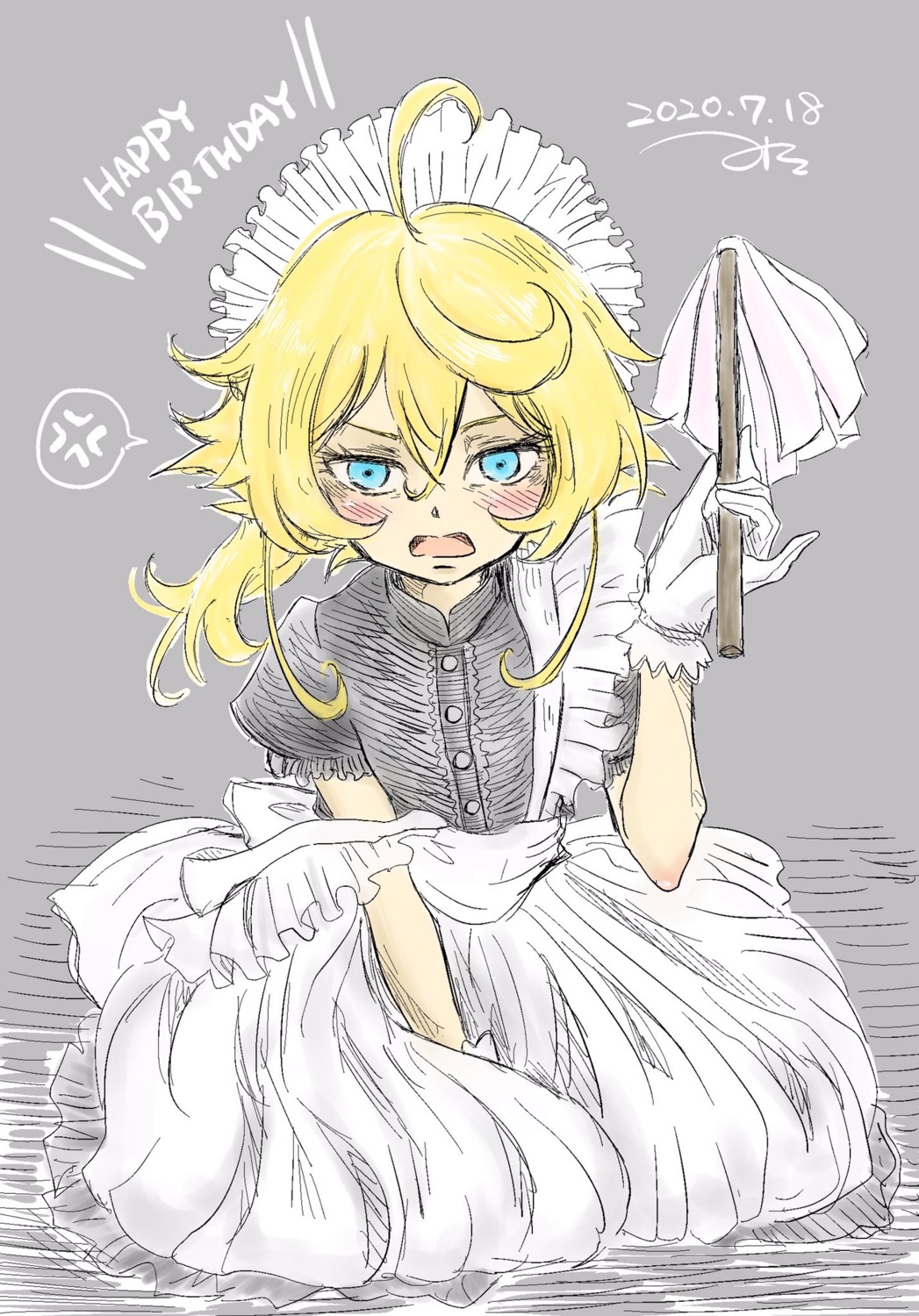 maid sketch tagme tanya_degurechaff youjo_senki