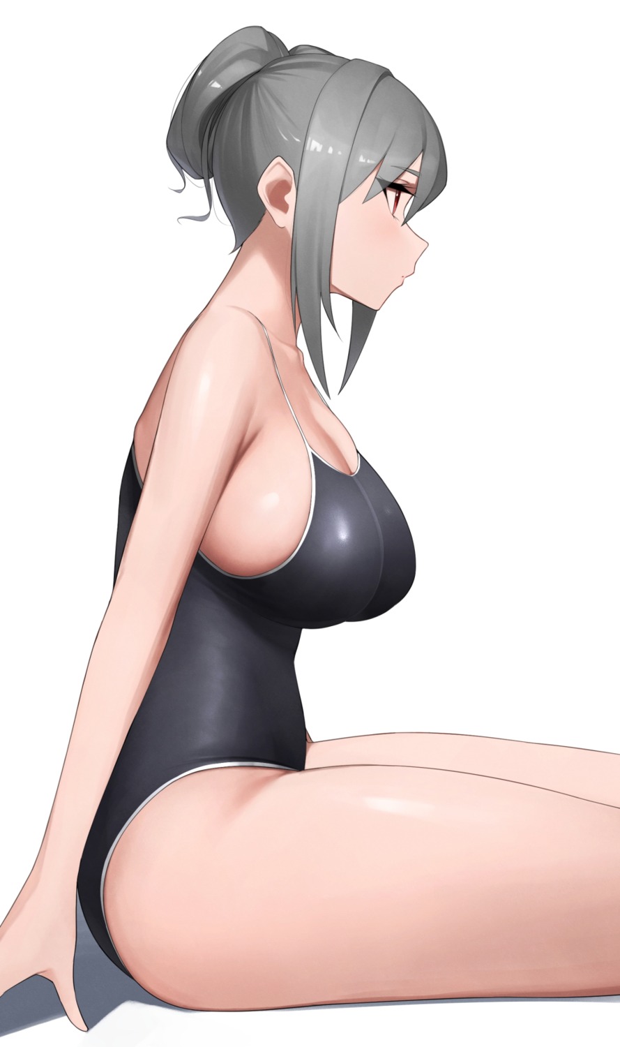 kanzaki_ranko school_swimsuit senju_(snz0) swimsuits the_idolm@ster the_idolm@ster_cinderella_girls