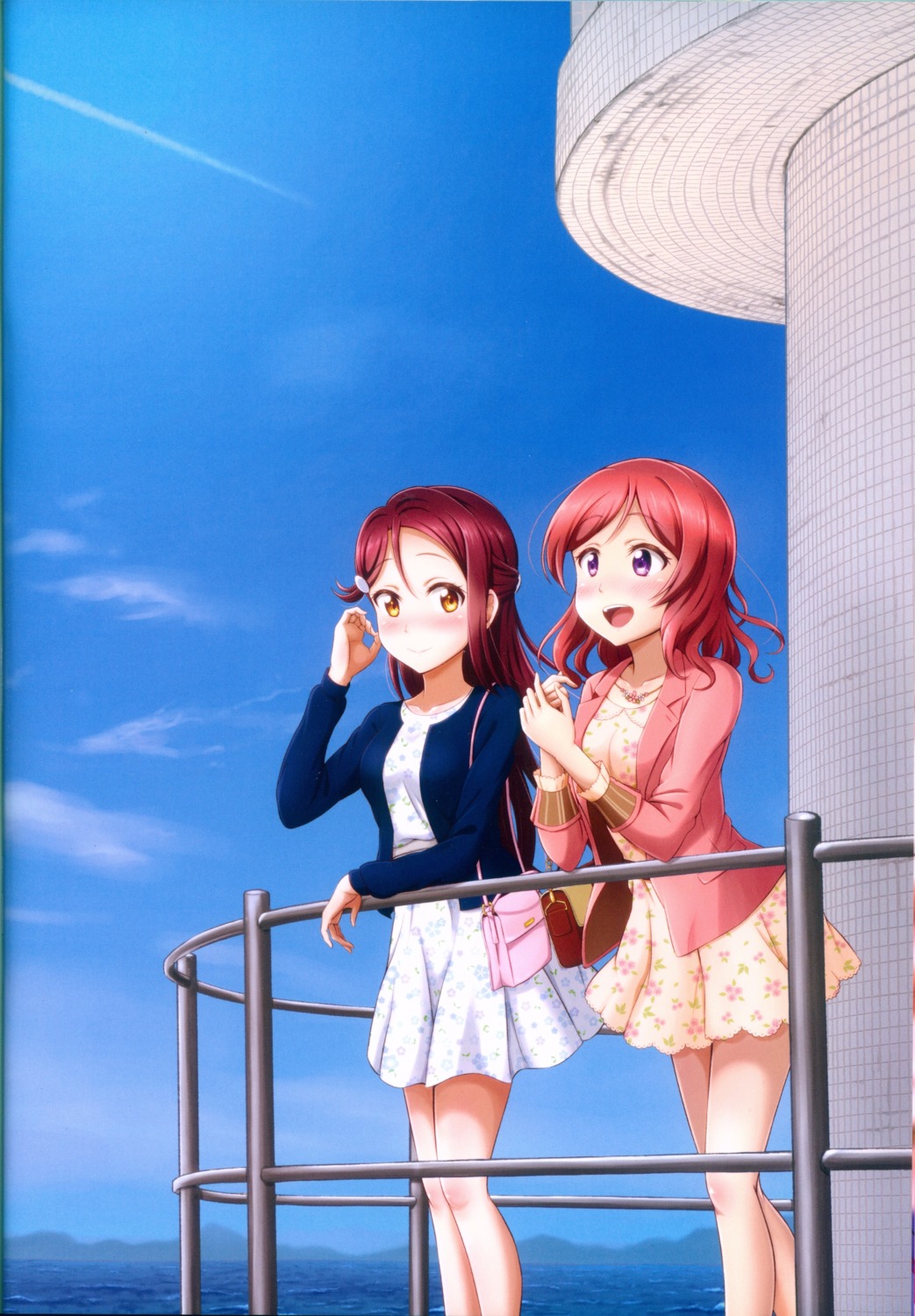 dress love_live! love_live!_sunshine!! nishikino_maki sakurauchi_riko tagme