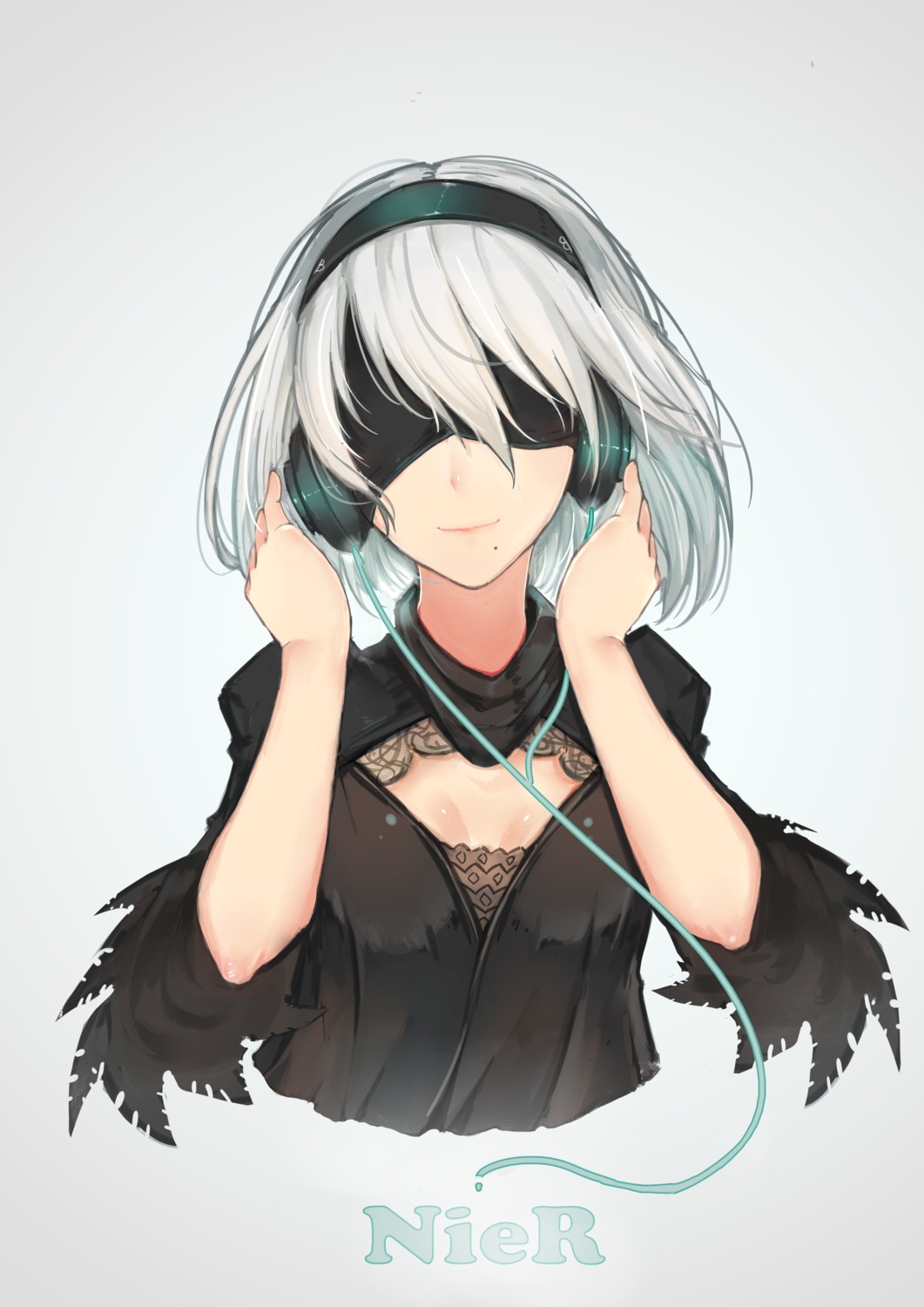 7t cleavage headphones nier nier_automata yorha_no.2_type_b