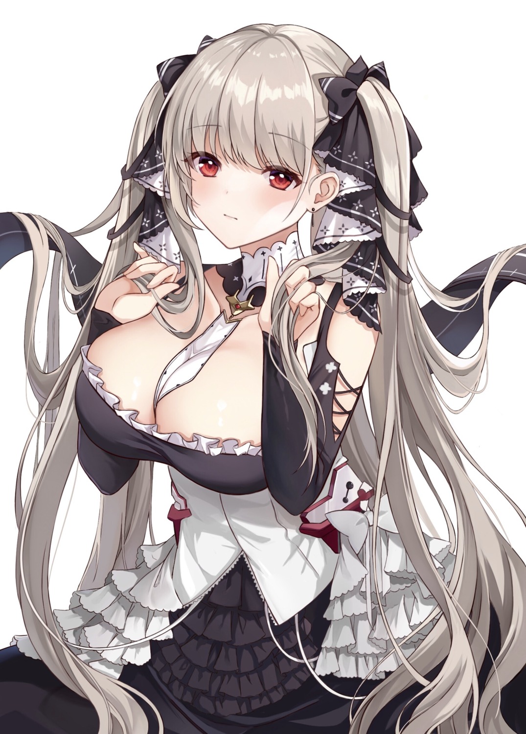 azur_lane formidable_(azur_lane) gothic_lolita ki-san lolita_fashion no_bra