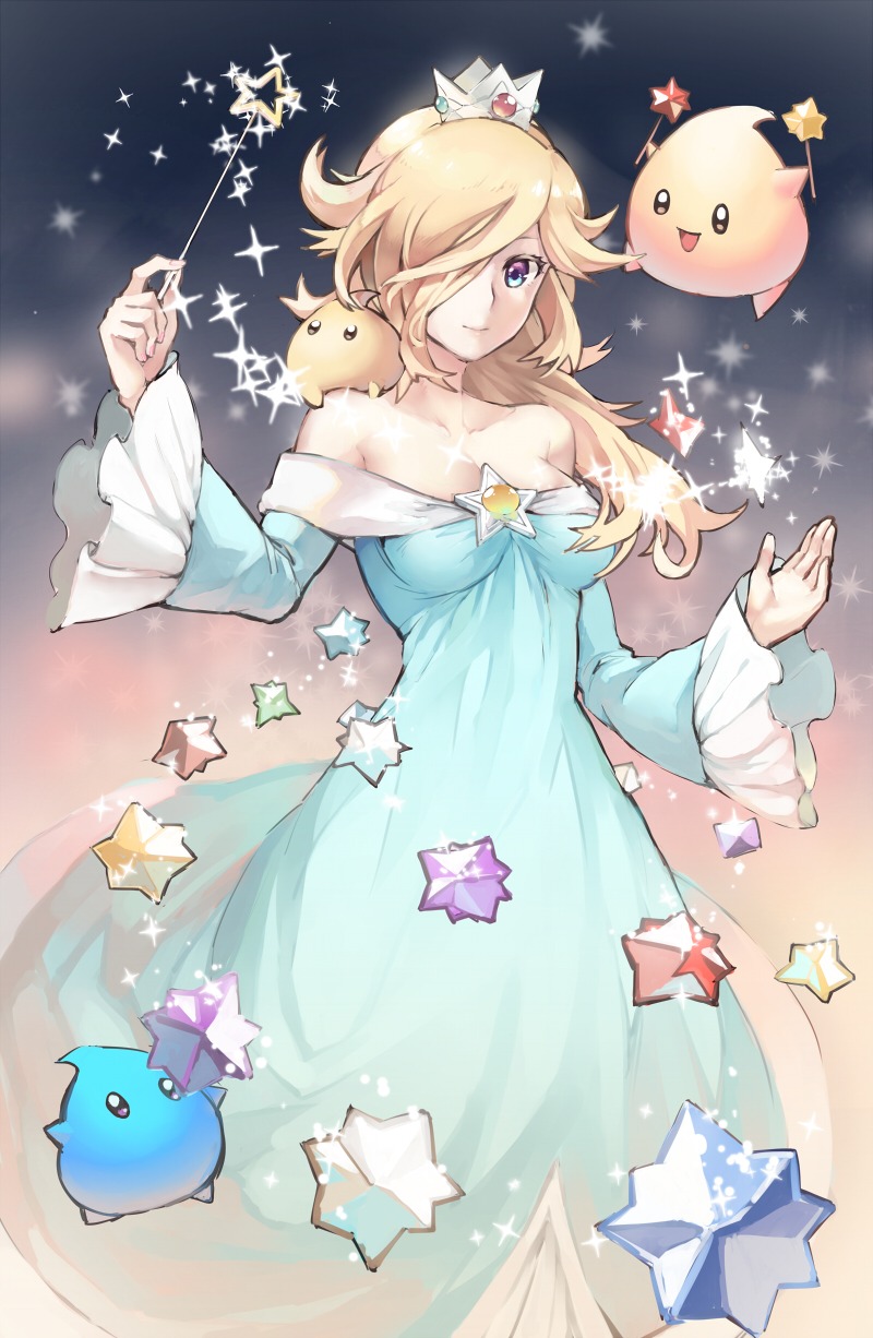 dress ge-b luma mario_bros. rosalina