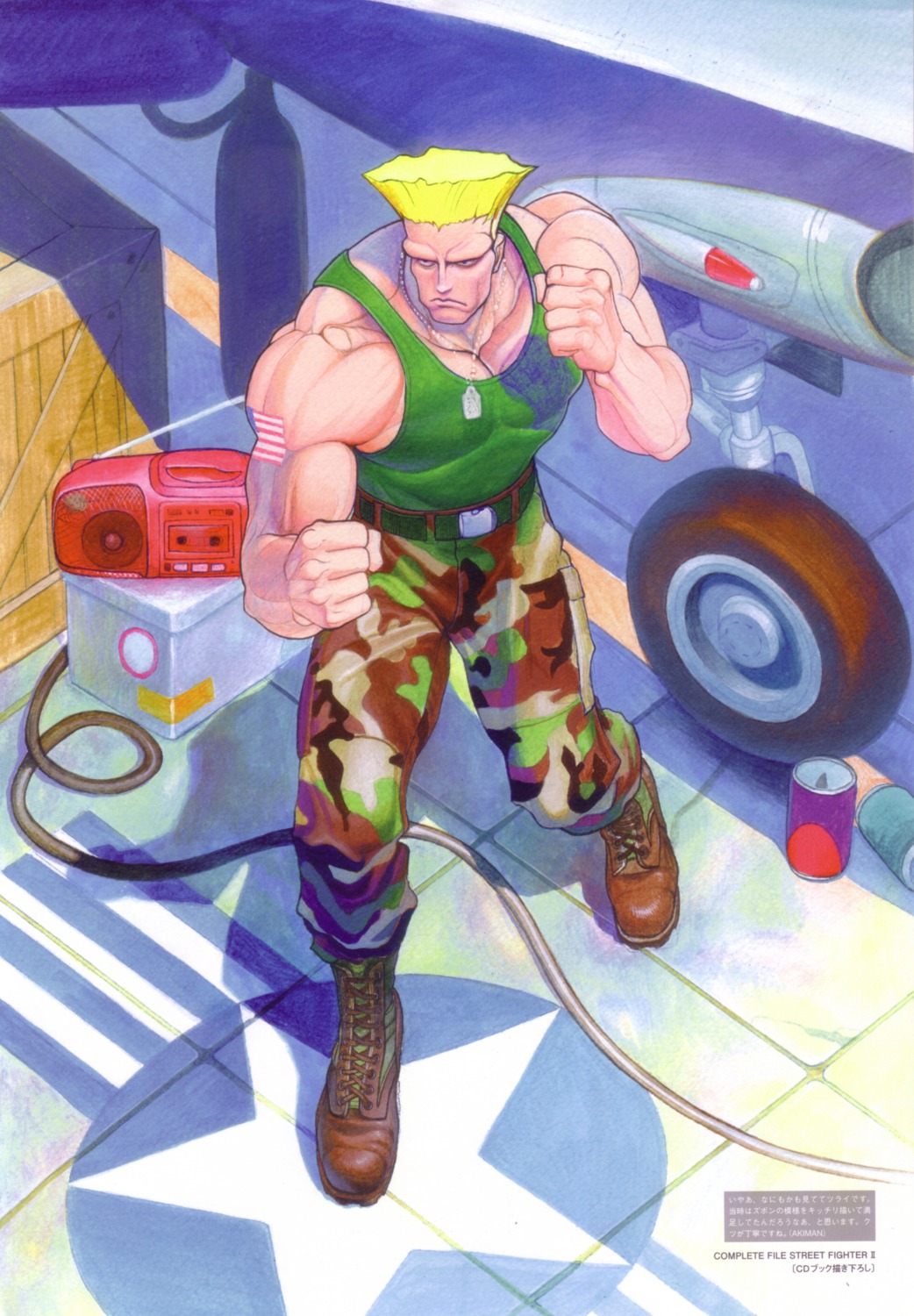 guile male street_fighter