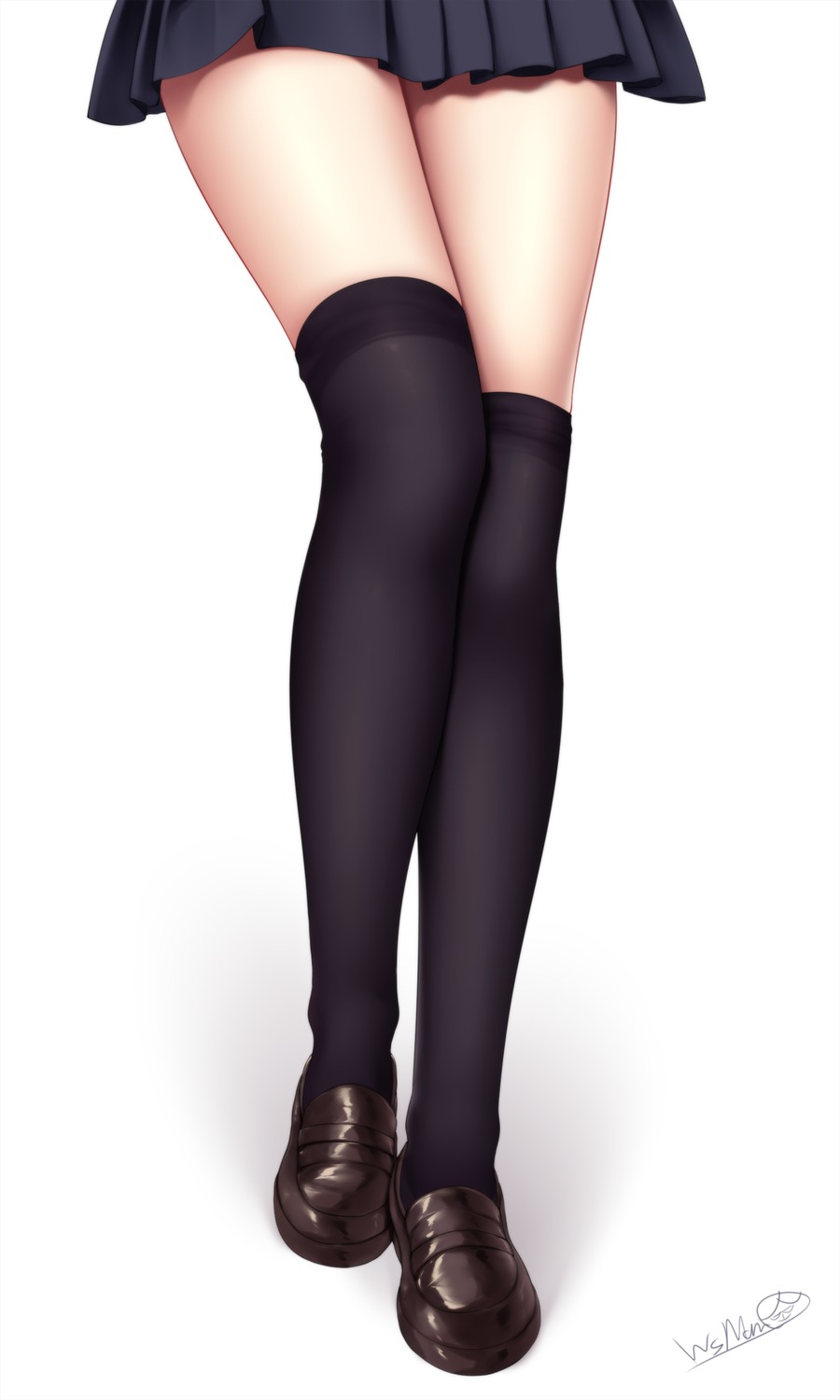 seifuku thighhighs wsman