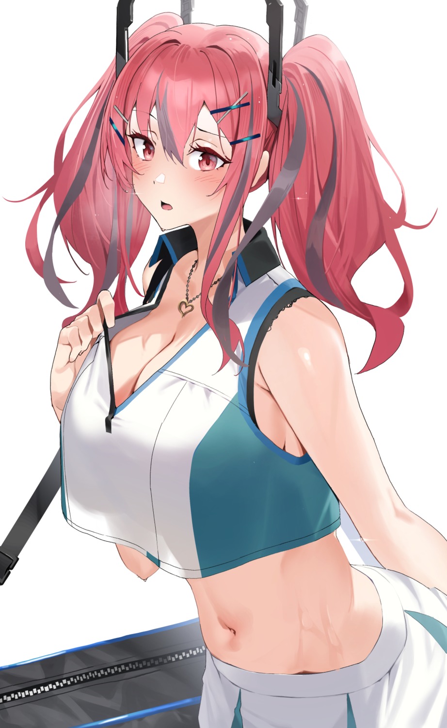 azur_lane bremerton_(azur_lane) cleavage raitho104 see_through undressing wet