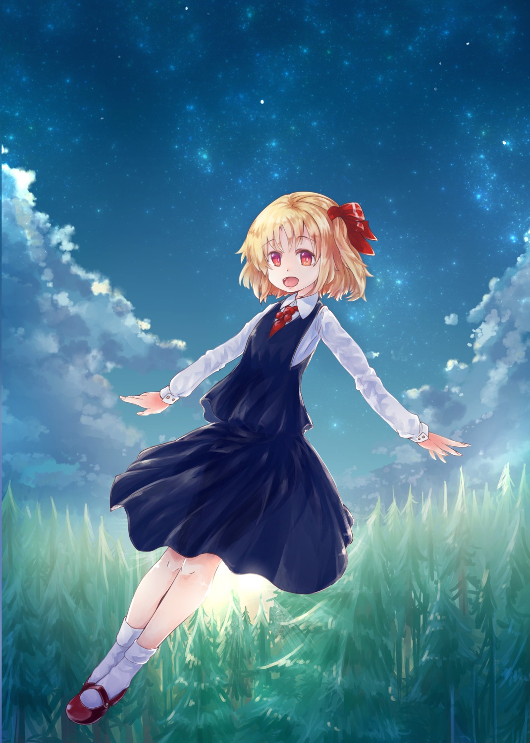 dress murani rumia touhou