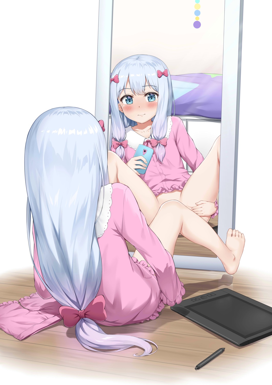 bottomless eromanga-sensei izumi_sagiri loli nedia_r pajama