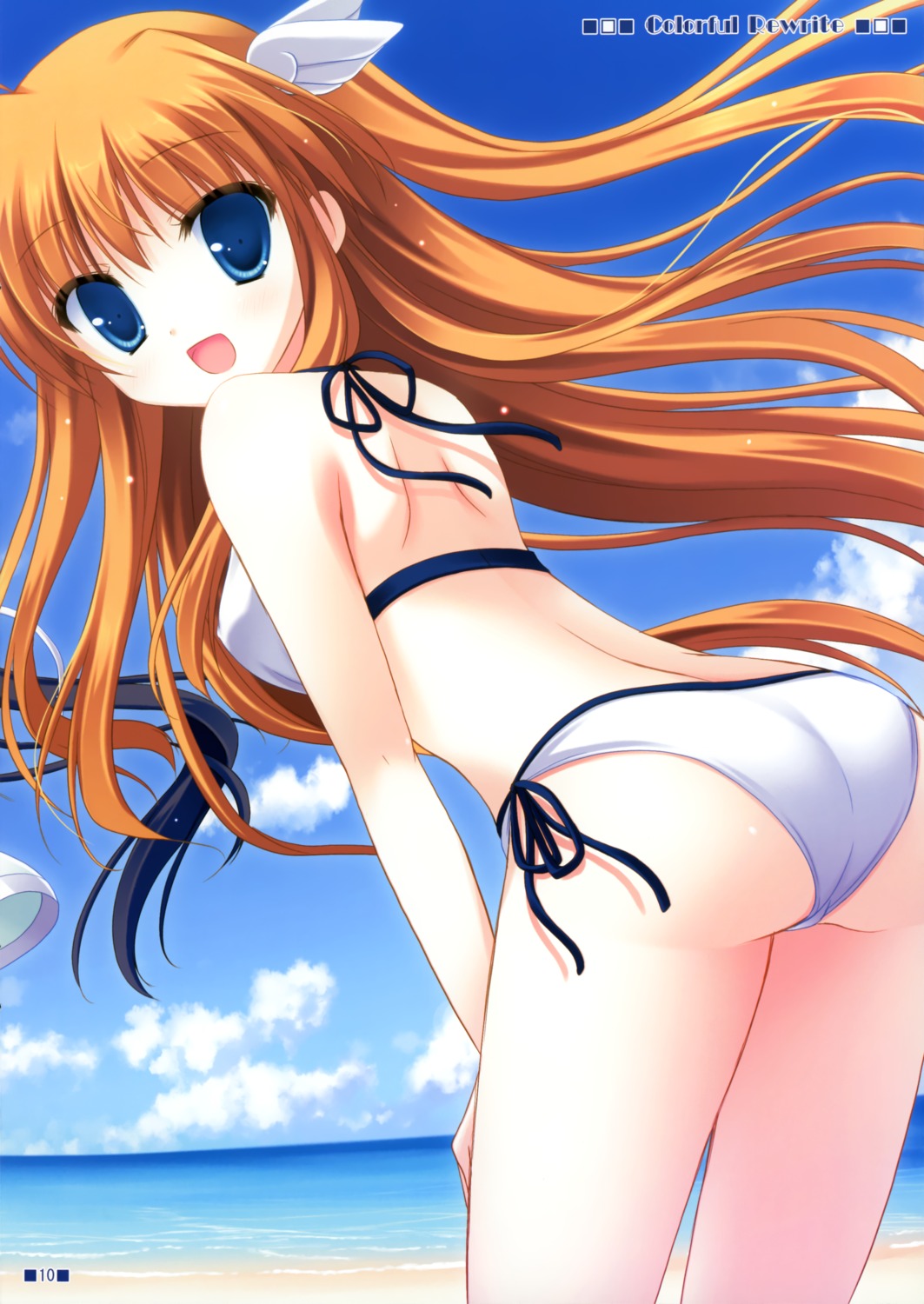 bikini ootori_chihaya peach_candy rewrite swimsuits yukie