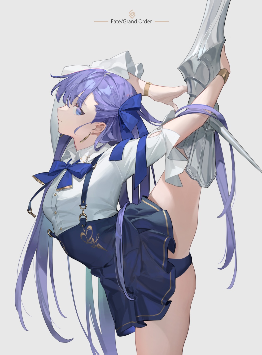 armor chyoel fate/extra fate/extra_ccc fate/grand_order fate/stay_night meltlilith pantsu seifuku skirt_lift thighhighs