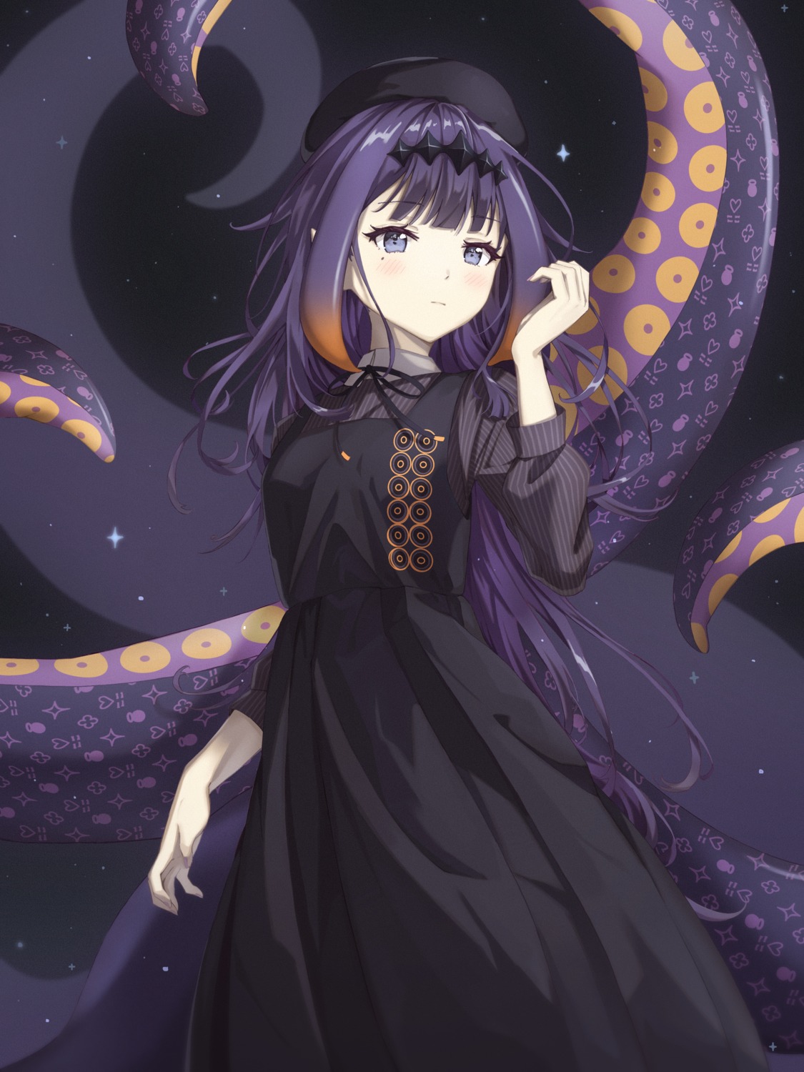 senguyen1011 hololive hololive english ninomae ina'nis dress pointy ...