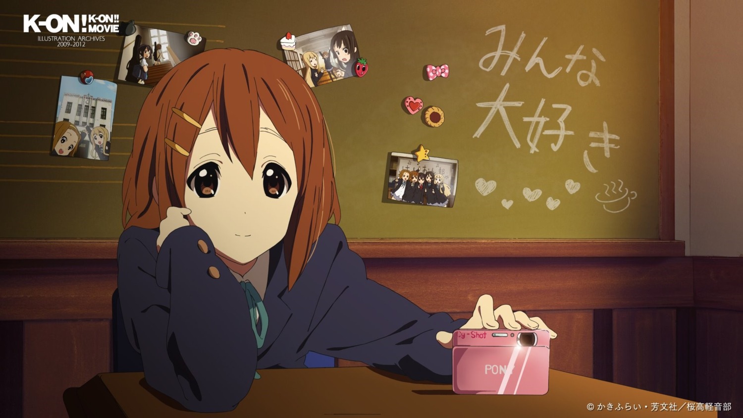 hirasawa_yui k-on! seifuku takahashi_mariko wallpaper