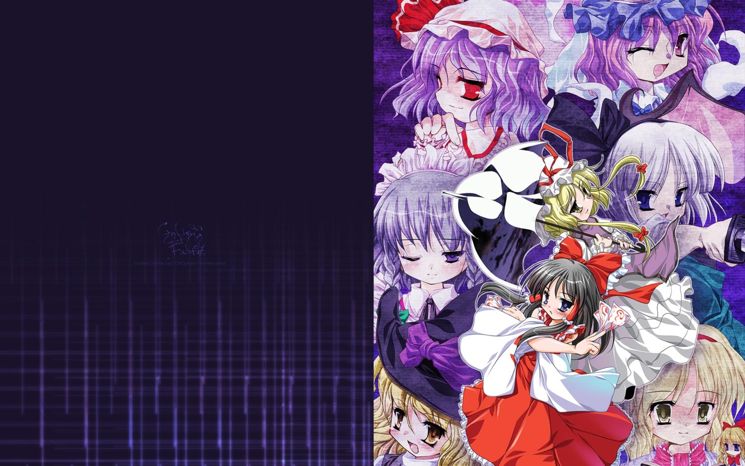 alice_margatroid hakurei_reimu izayoi_sakuya jpeg_artifacts kirisame_marisa konpaku_youmu remilia_scarlet saigyouji_yuyuko touhou wallpaper yakumo_yukari