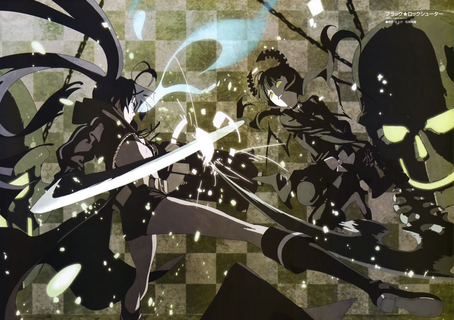 black_rock_shooter black_rock_shooter_(character) dead_master matsuo_yuusuke vocaloid