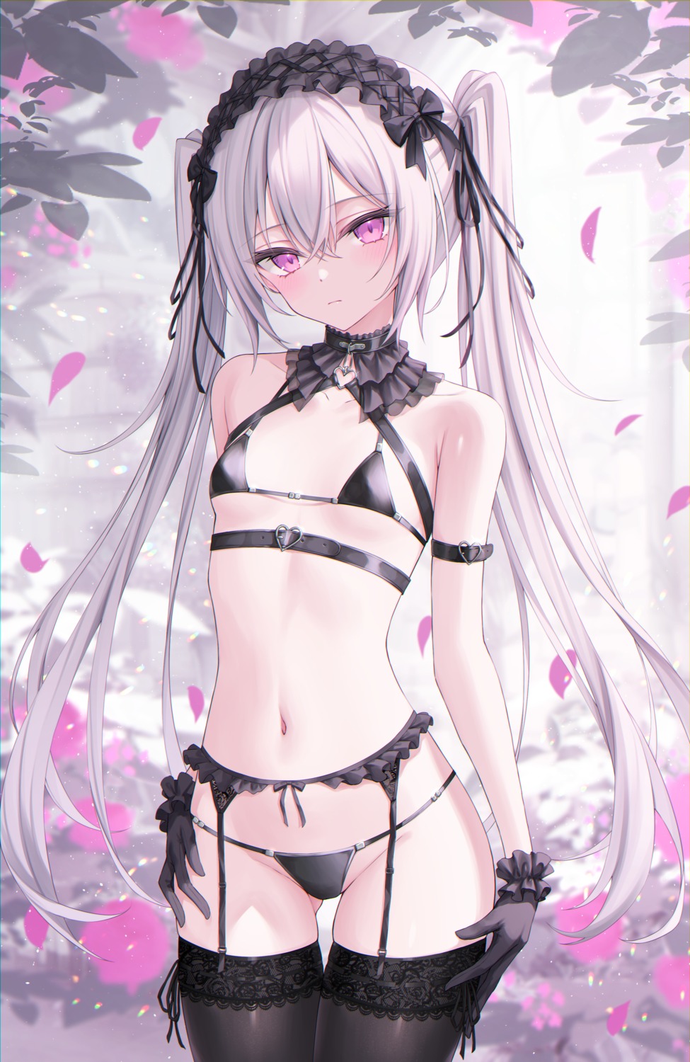 bra garter_belt lis_111 pantsu stockings thighhighs thong