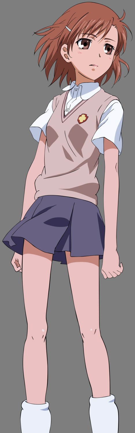 misaka_mikoto seifuku to_aru_majutsu_no_index transparent_png vector_trace