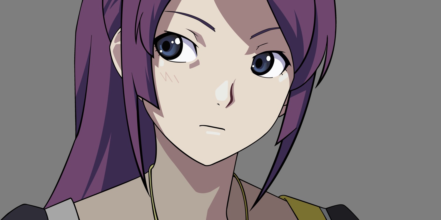 bakemonogatari monogatari_(series) senjougahara_hitagi transparent_png vector_trace