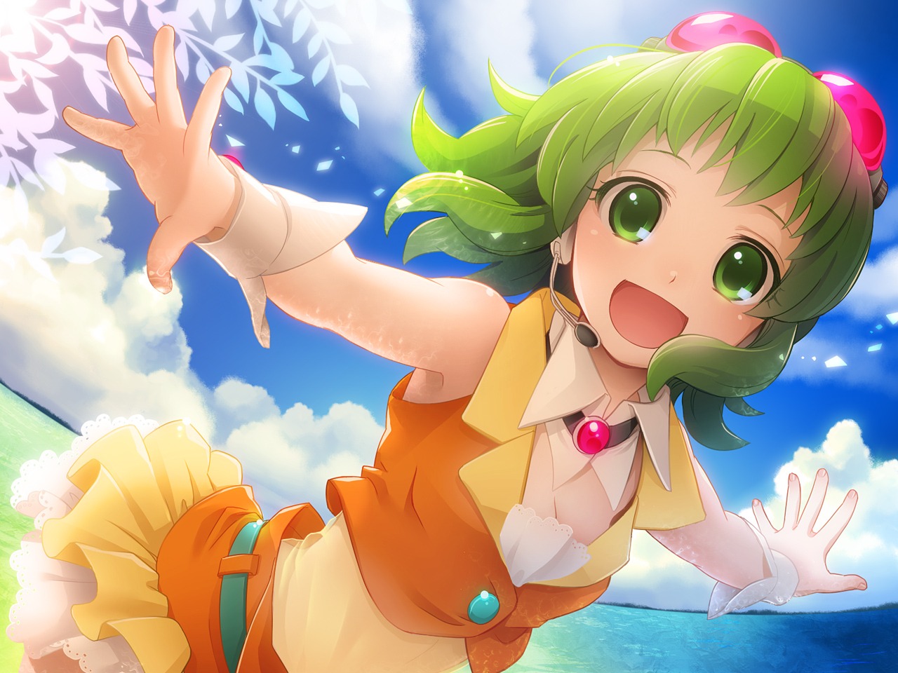 gumi hima_(ab_gata) vocaloid wallpaper