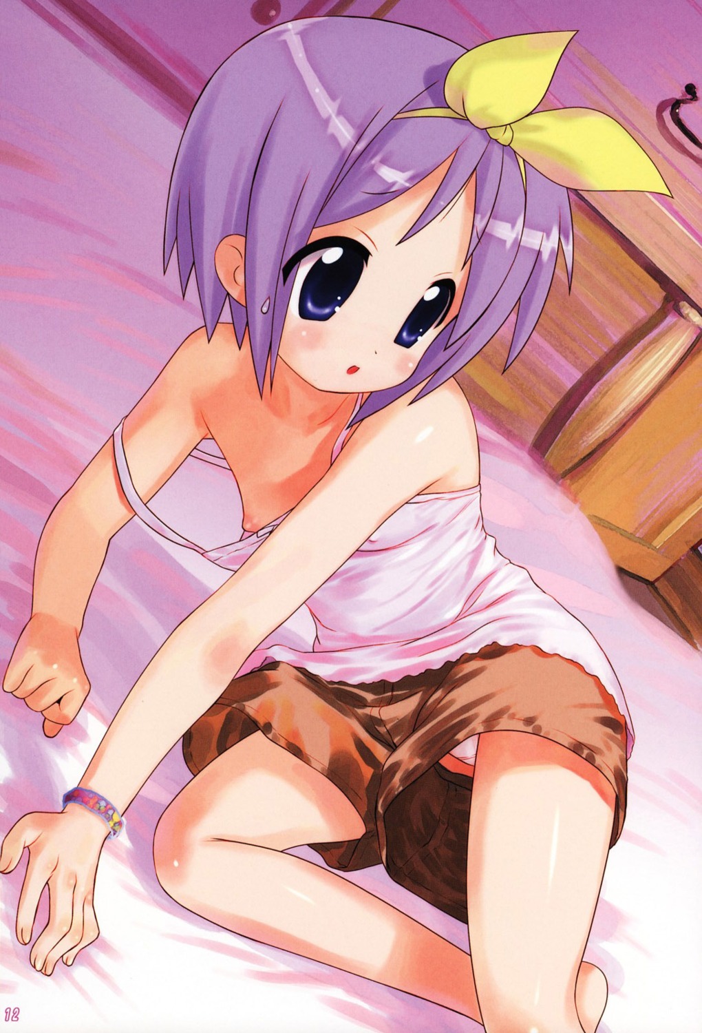 archives hechi hiiragi_tsukasa loli lucky_star nipple_slip pantsu