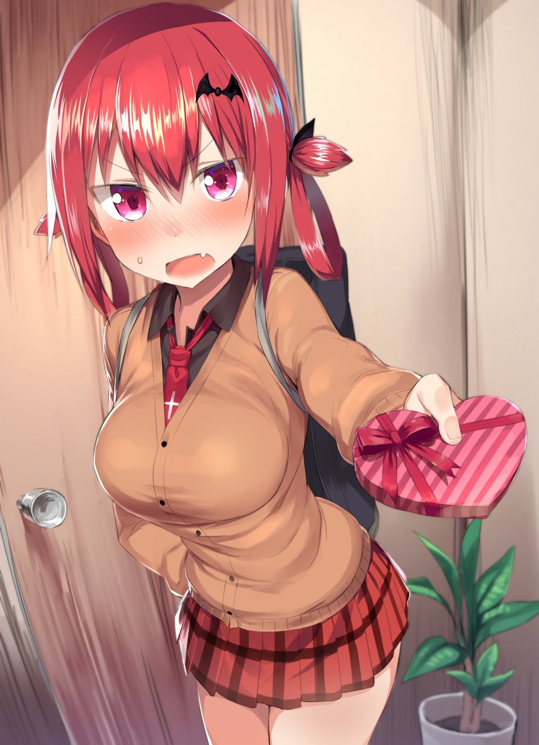 gabriel_dropout greatmosu kurumizawa_satanichia_mcdowell seifuku sweater valentine