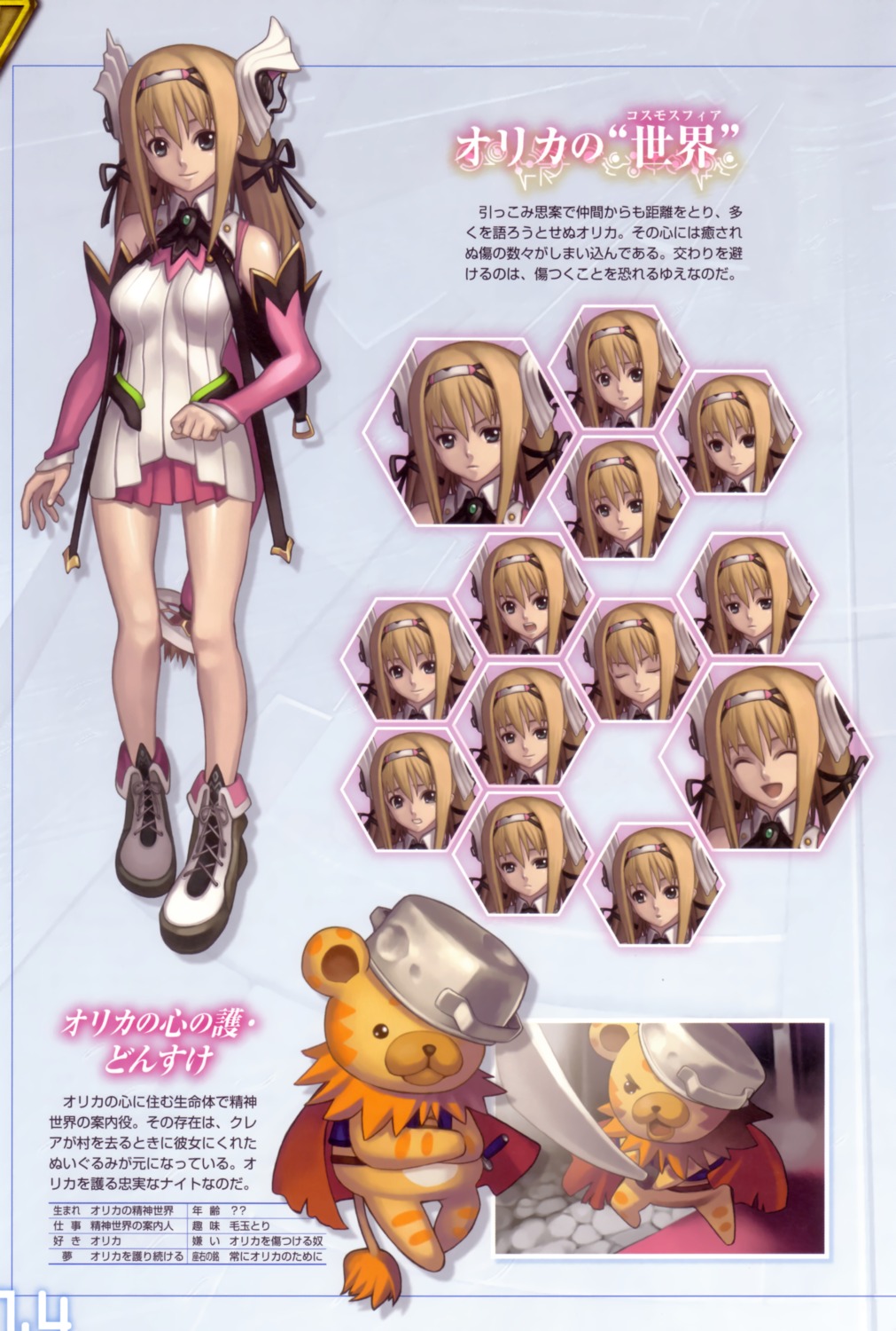 ar_tonelico aurica_nestmile expression nagi_ryou