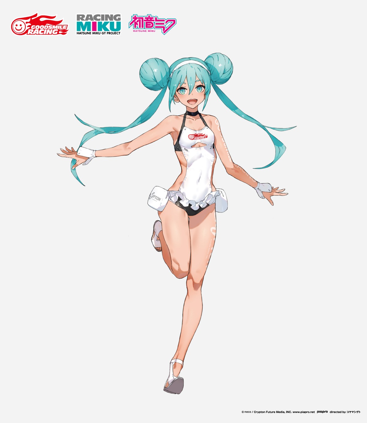 goodsmile_racing hatsune_miku racing_miku tagme tan_lines vocaloid