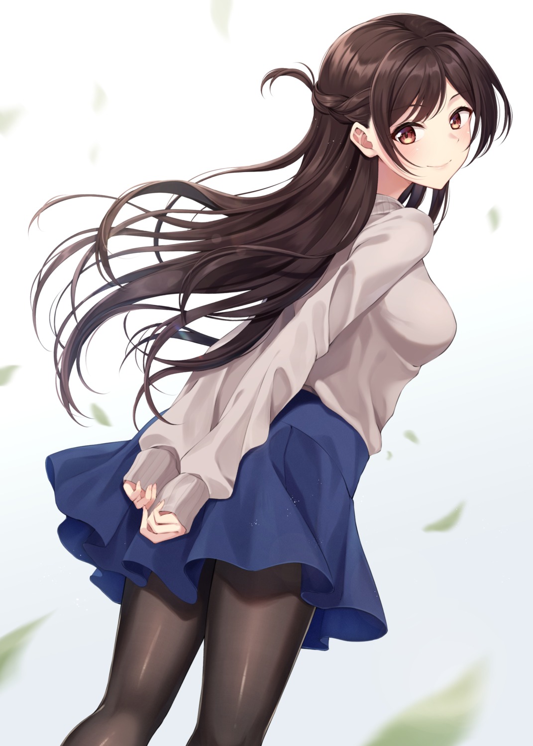 ichinose_chizuru kanojo_okarishimasu kuroto_yuu pantyhose sweater