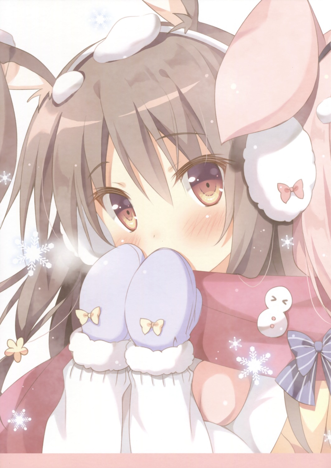 animal_ears bunny_ears cocoa_(pan) pan pan_no_mimi tsukimi_(pan)