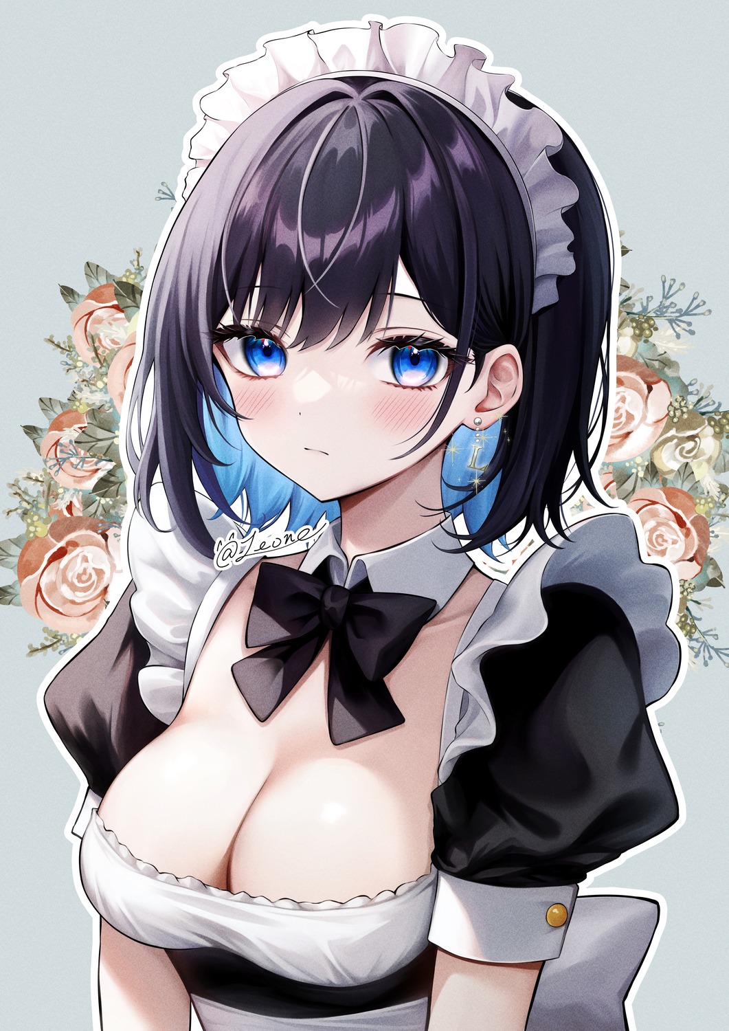 kamina0205 maid no_bra