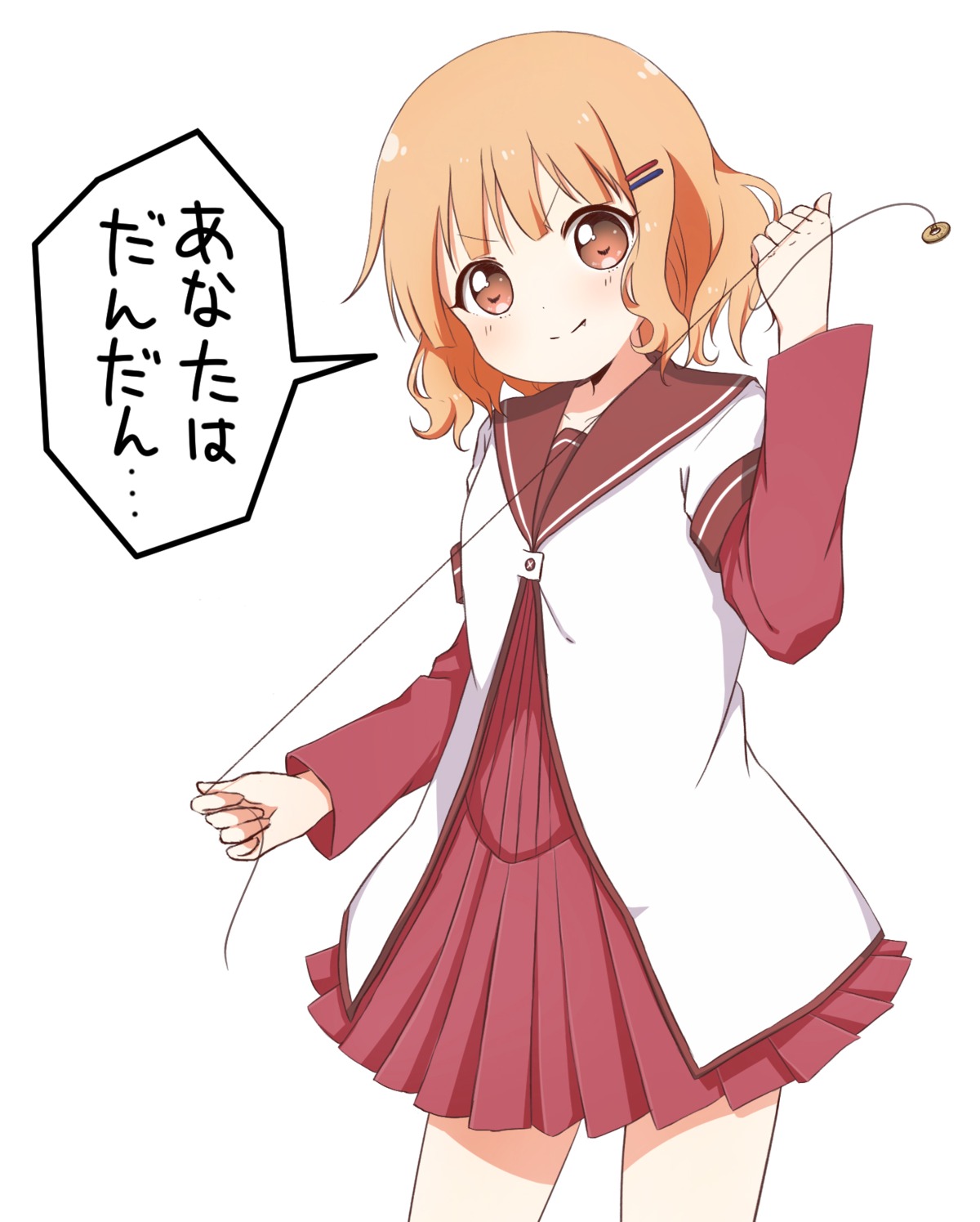 minatsuki_hitoka oomuro_sakurako seifuku yuru_yuri