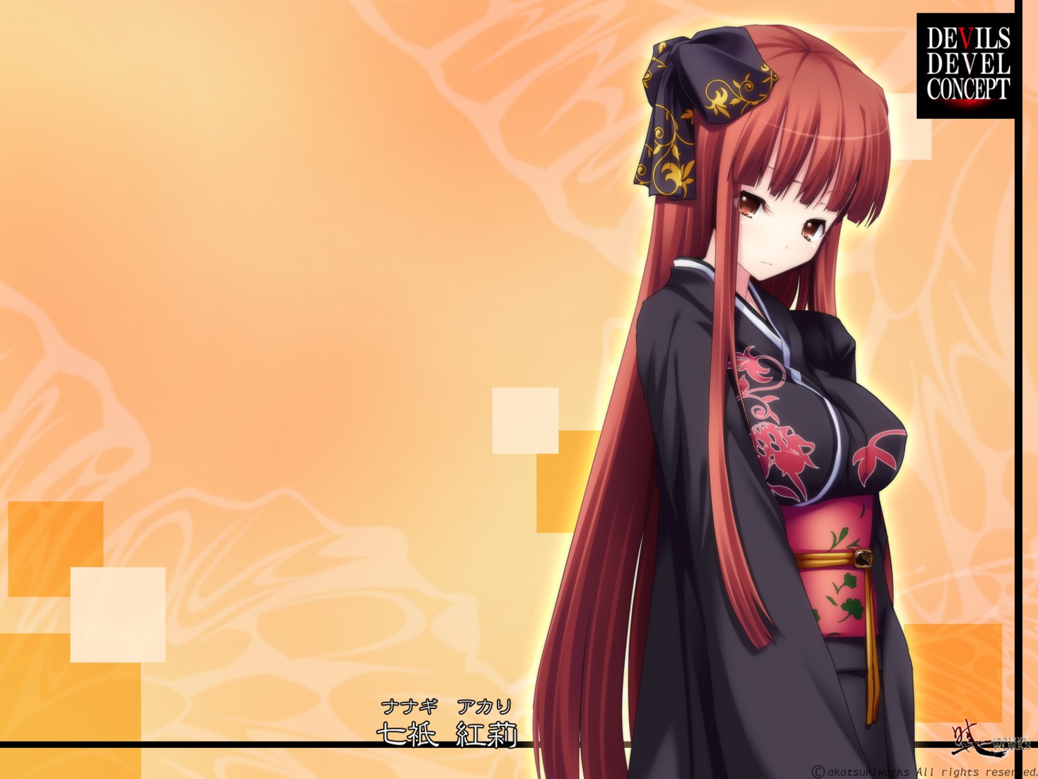 devils_devel_concept kimono nanagi_akari refeia wallpaper